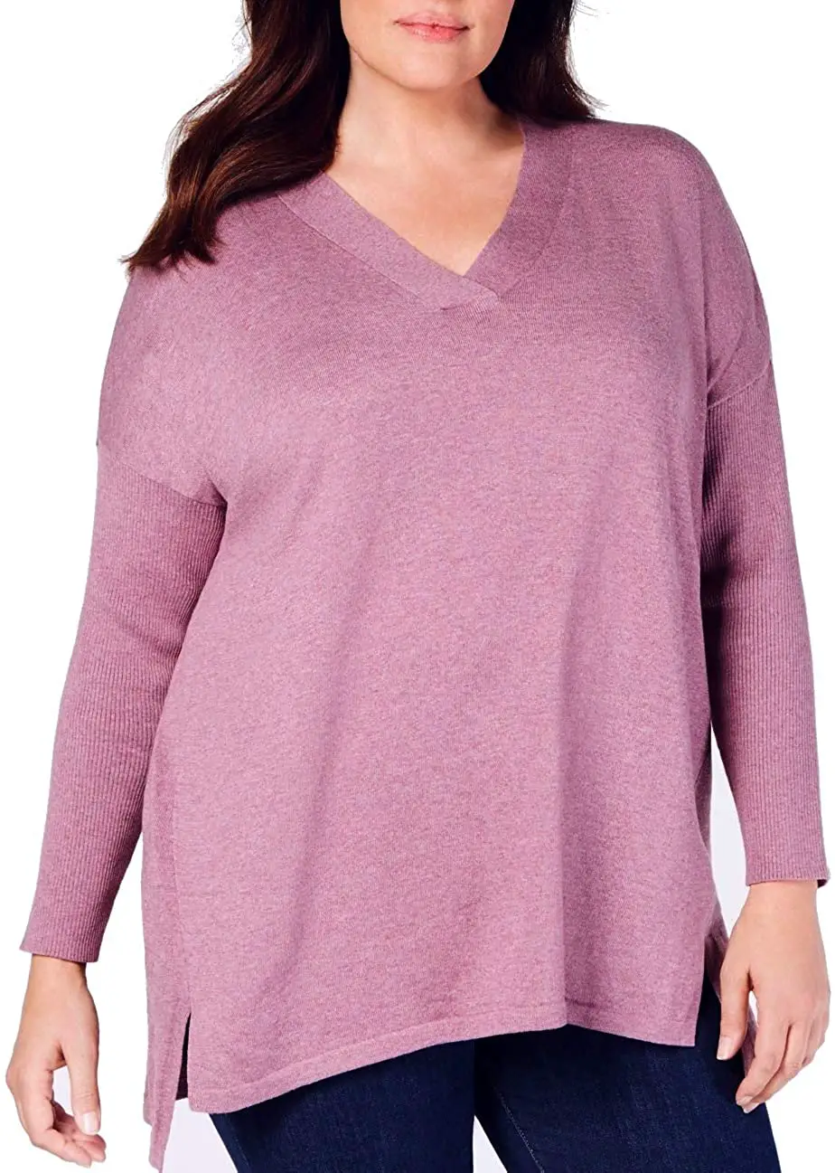 Plus Size Cotton Sweater 07