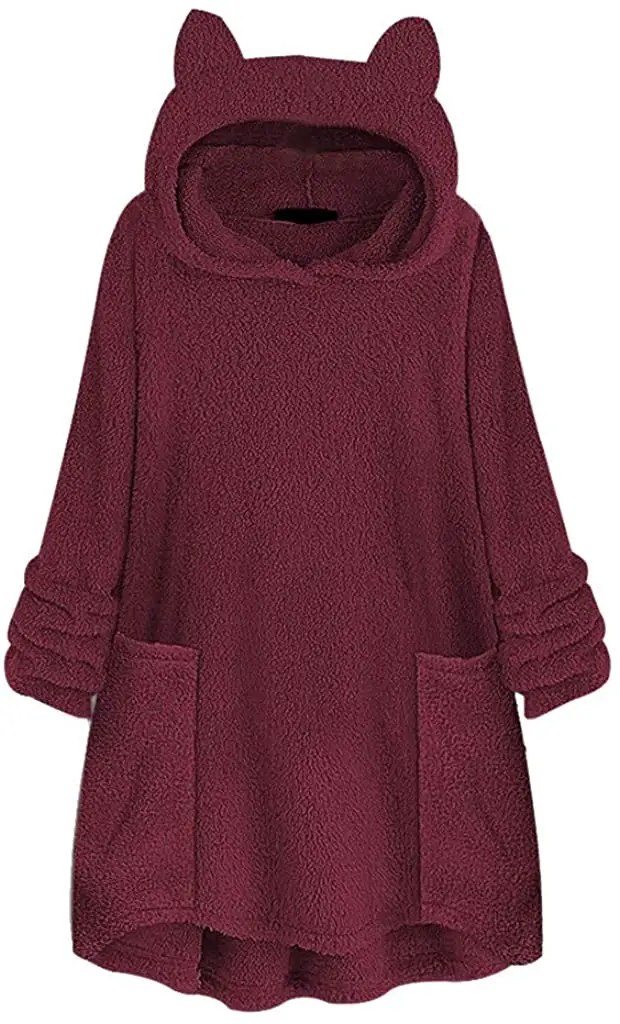 Plus Size Fleece Sweater 03
