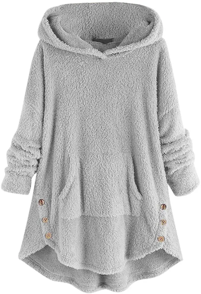 Plus Size Fleece Sweater 04