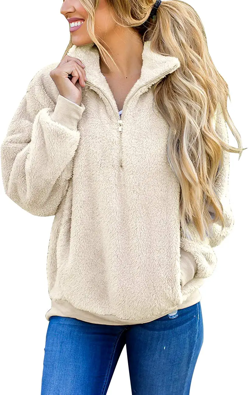 Plus Size Fleece Sweater 05