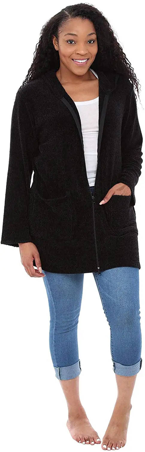 Plus Size Fleece Sweater 11