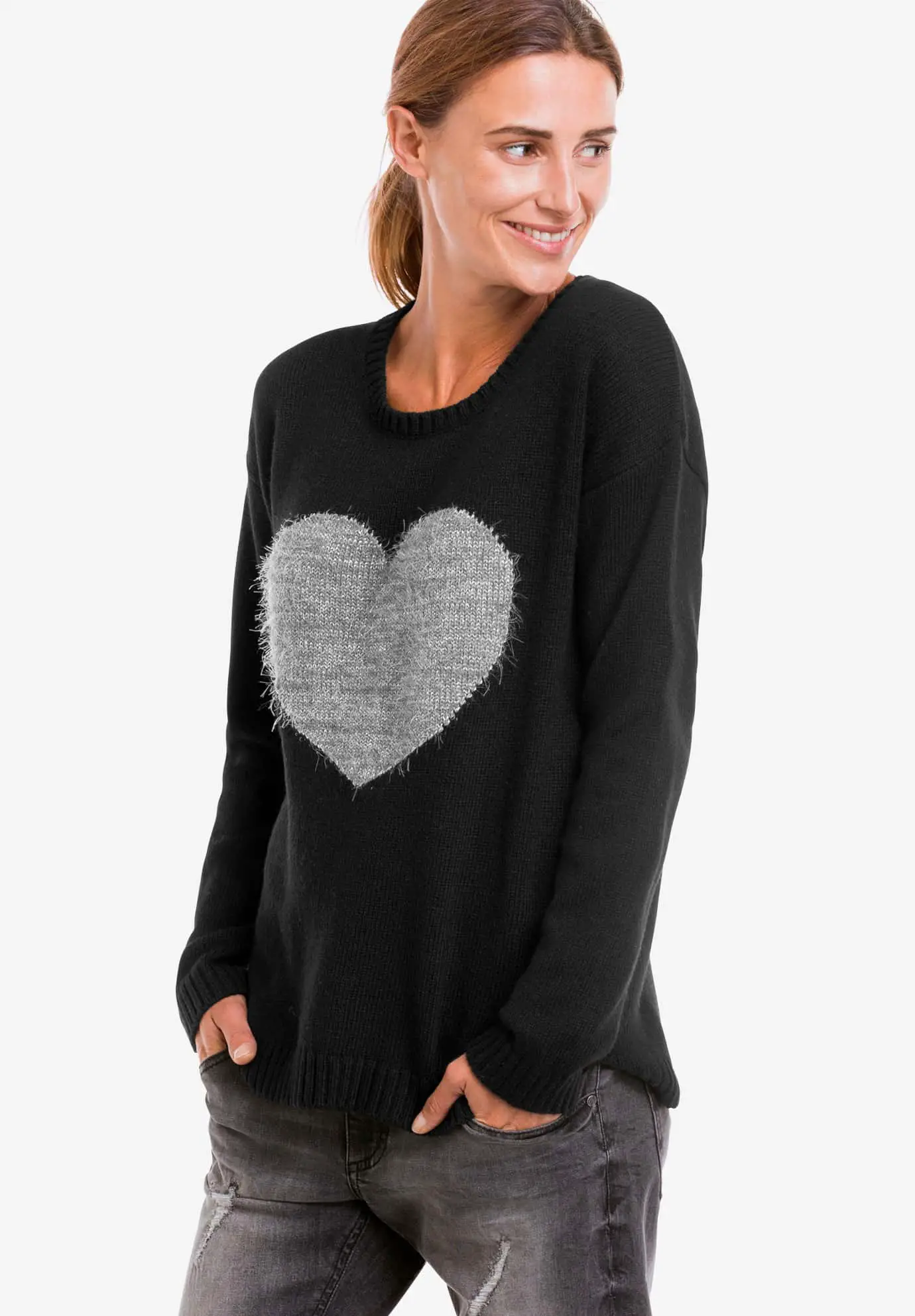 Plus Size Nylon Sweater 03