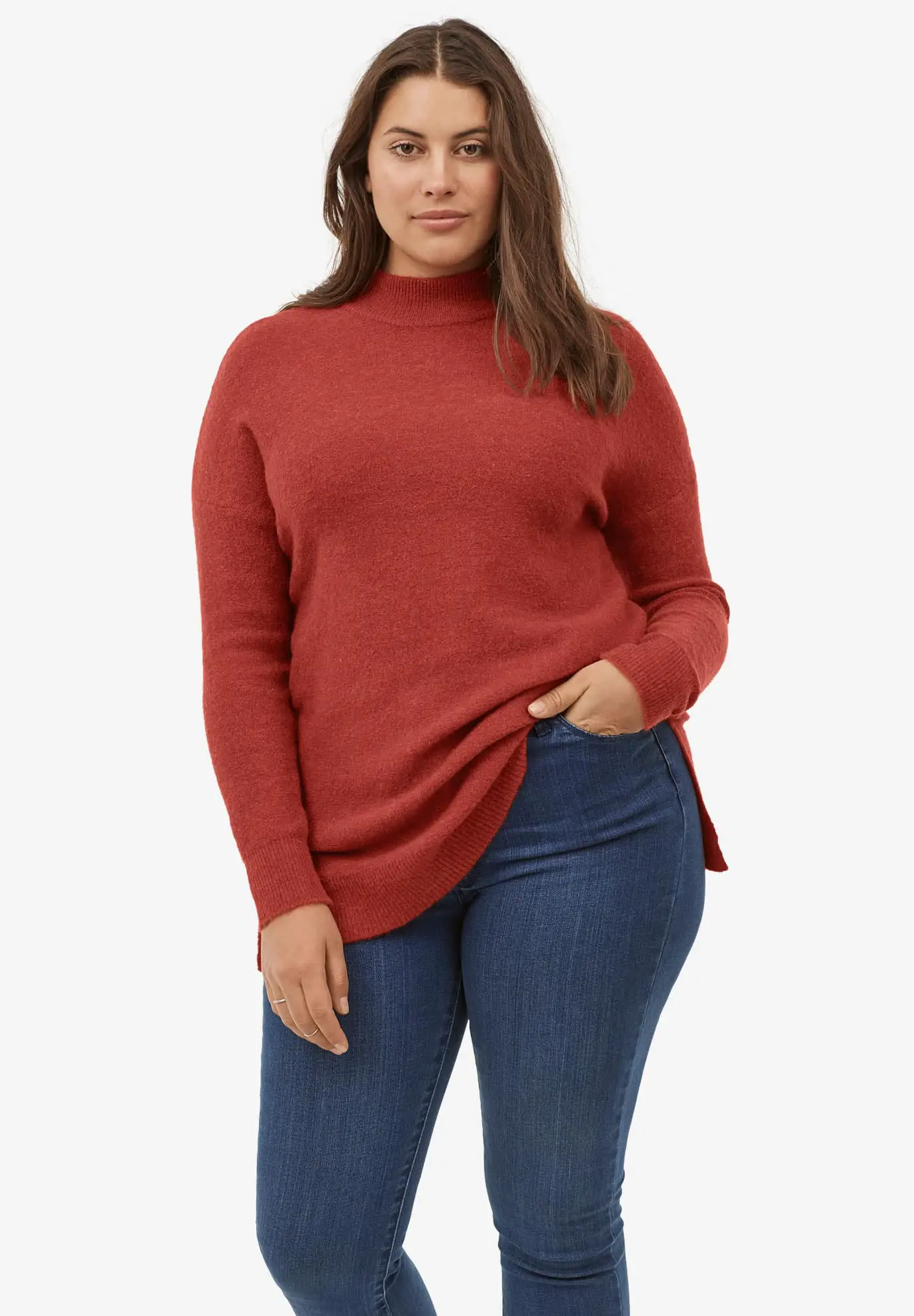 Plus Size Nylon Sweater 12