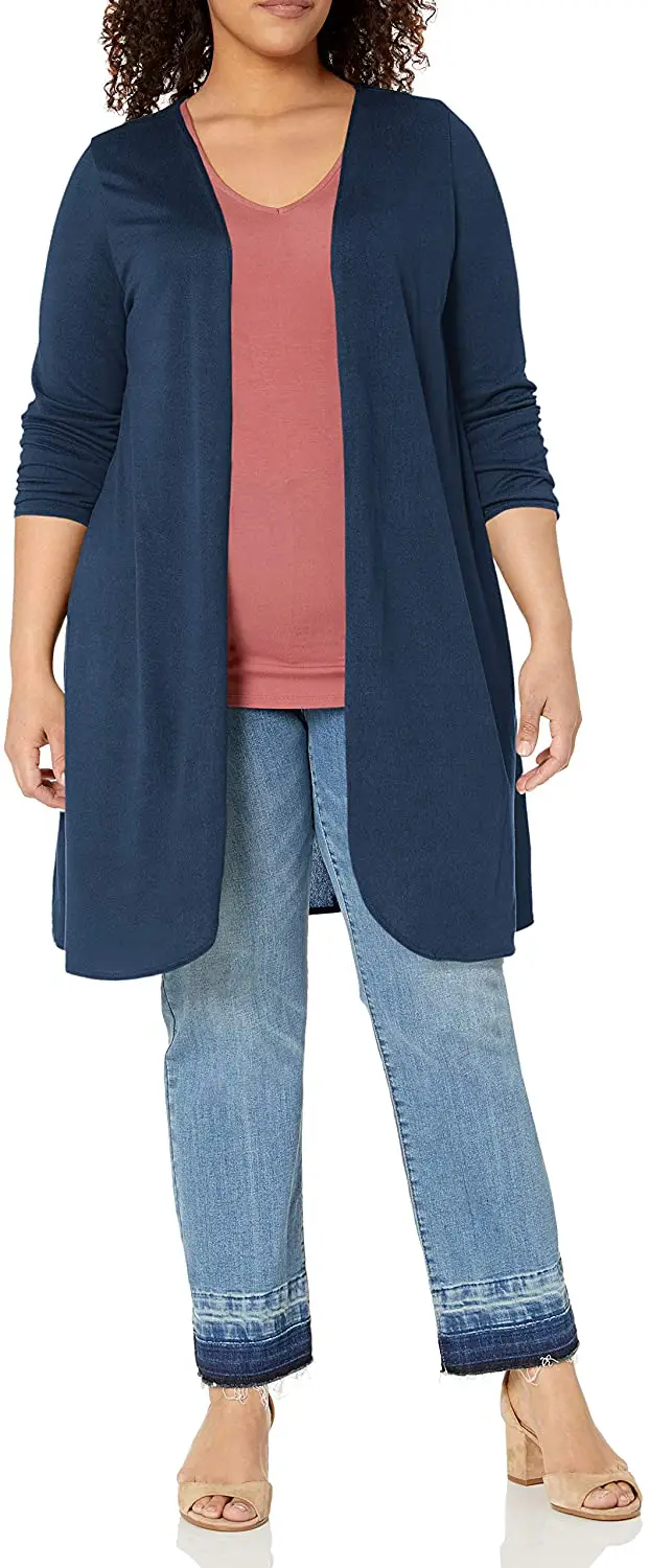 Plus Size Polyester Sweater 02