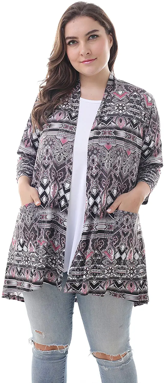 Plus Size Polyester Sweater 07