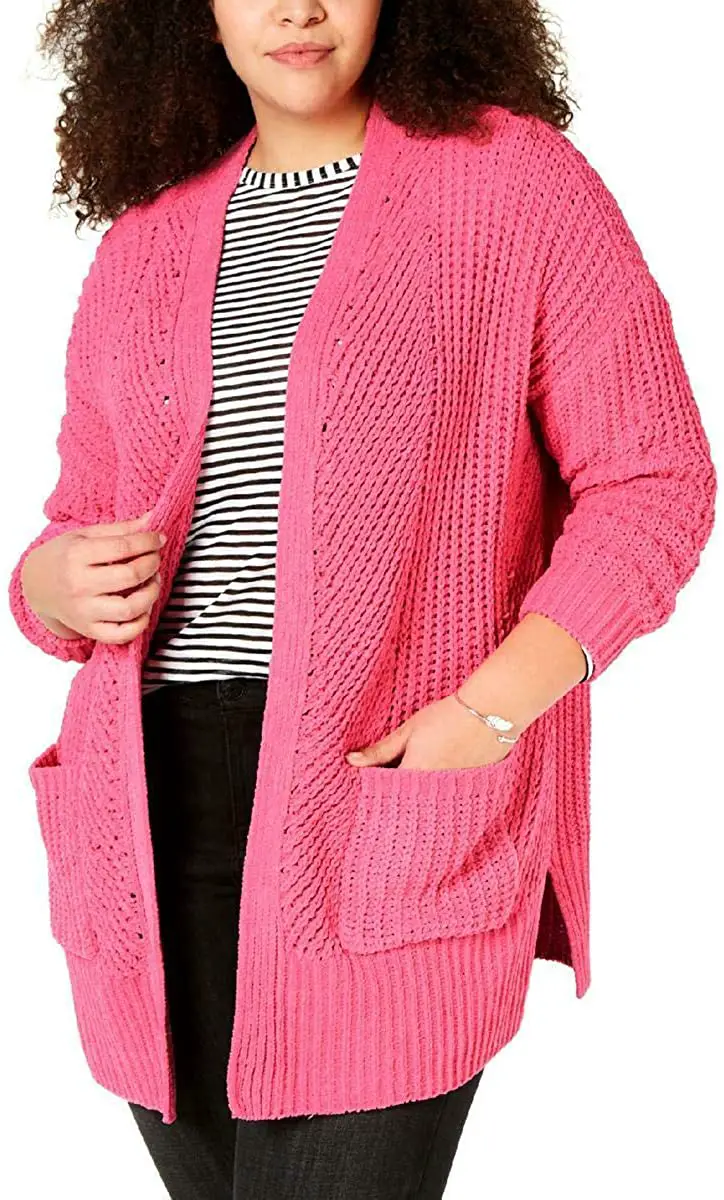 Plus Size Polyester Sweater 09