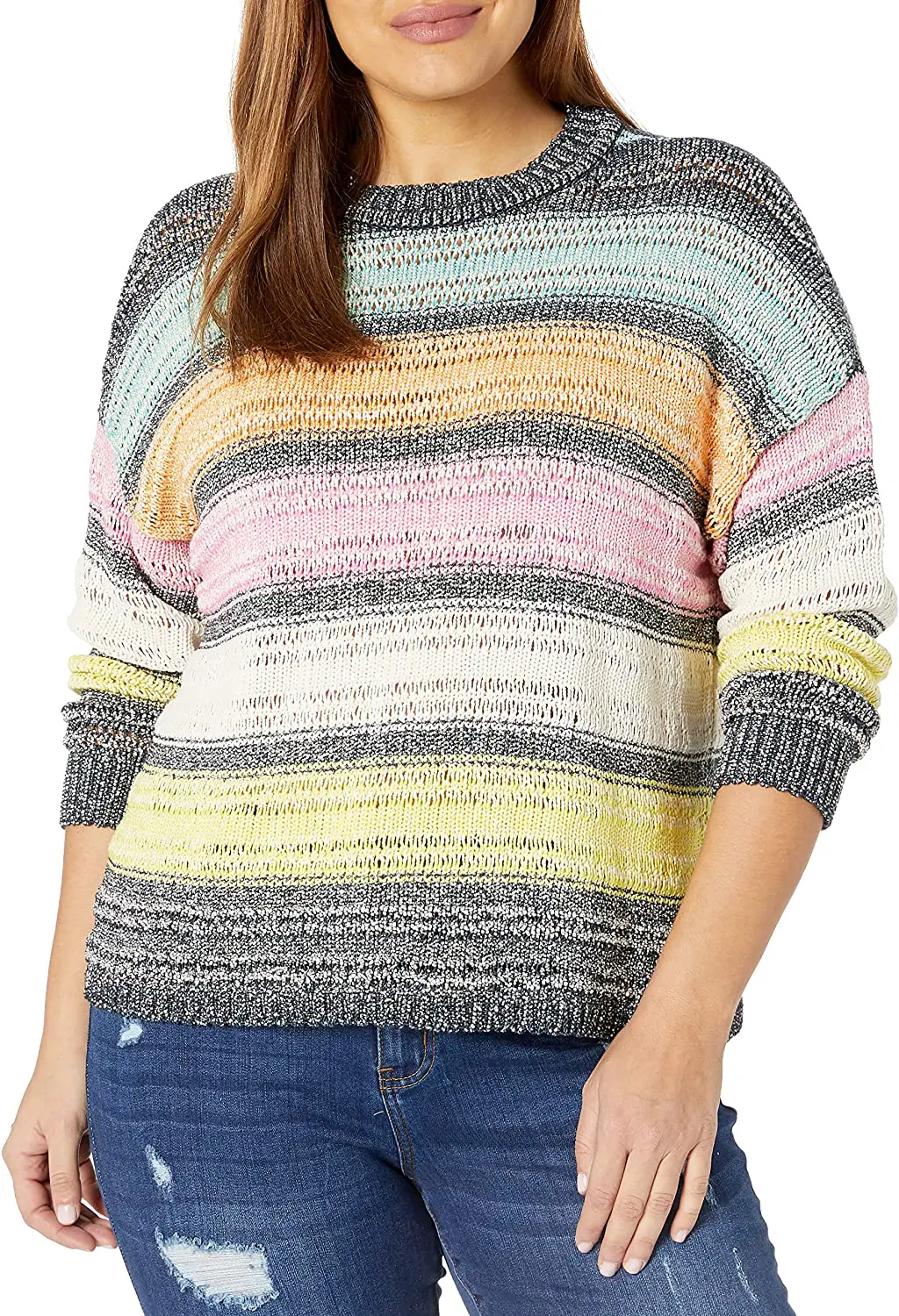 Plus Size Polyester Sweater 10