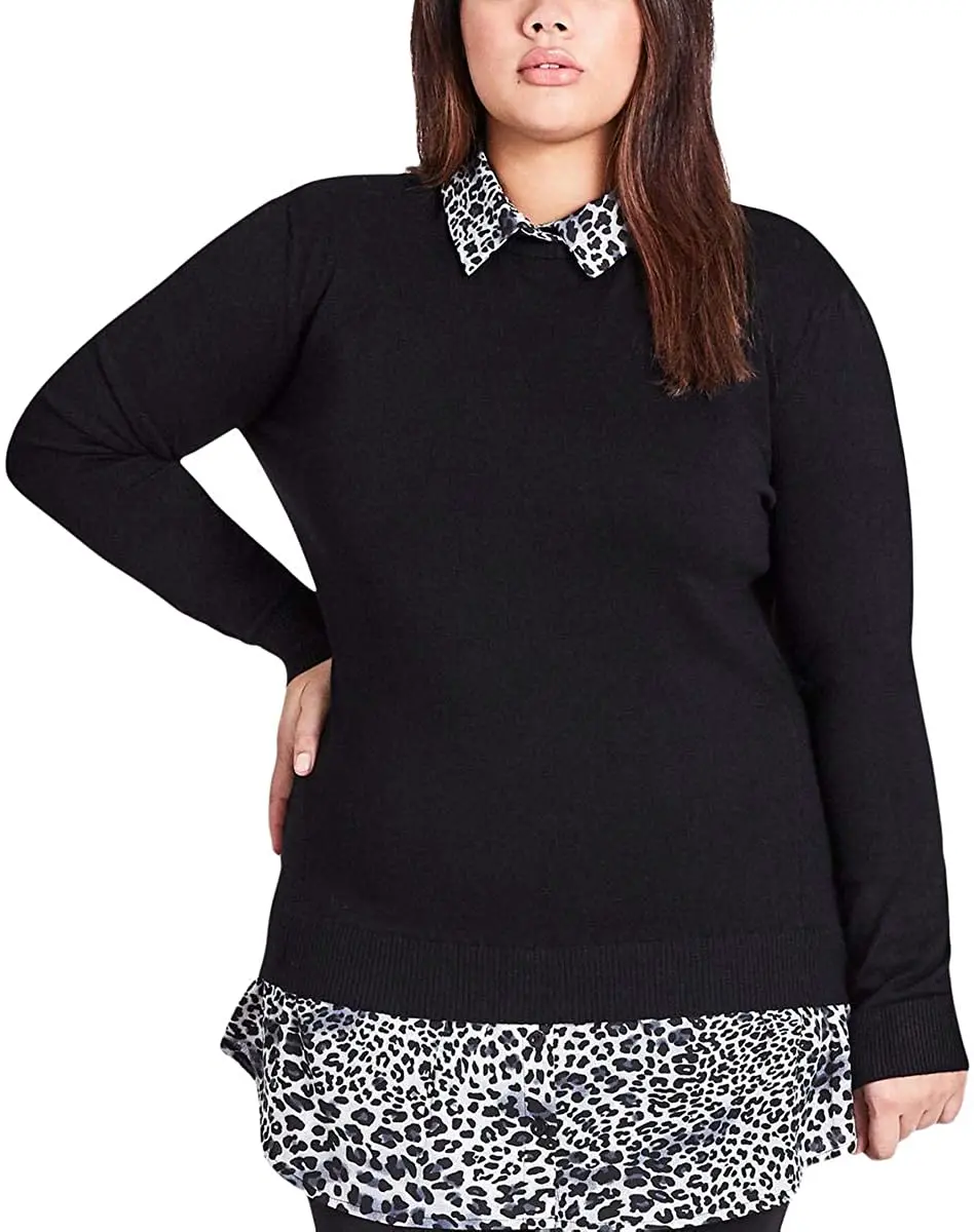 Plus Size Pullover 01
