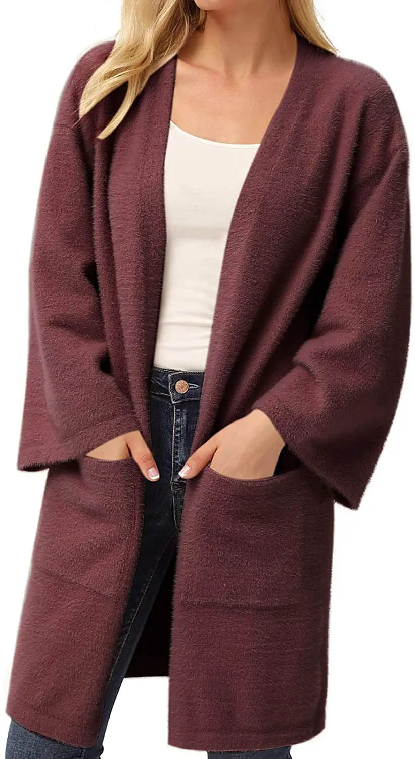 Plus Size Sweater Coat 02