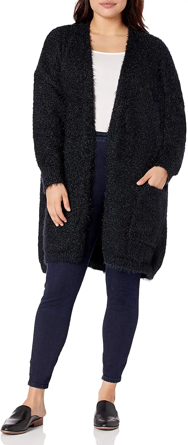 Plus Size Sweater Coat 03