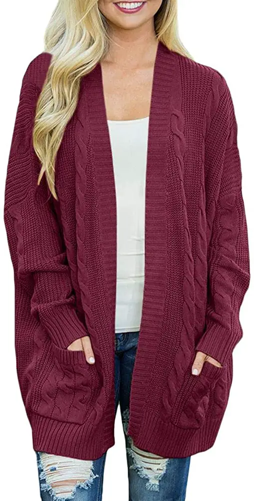 Plus Size Sweater Coat 04
