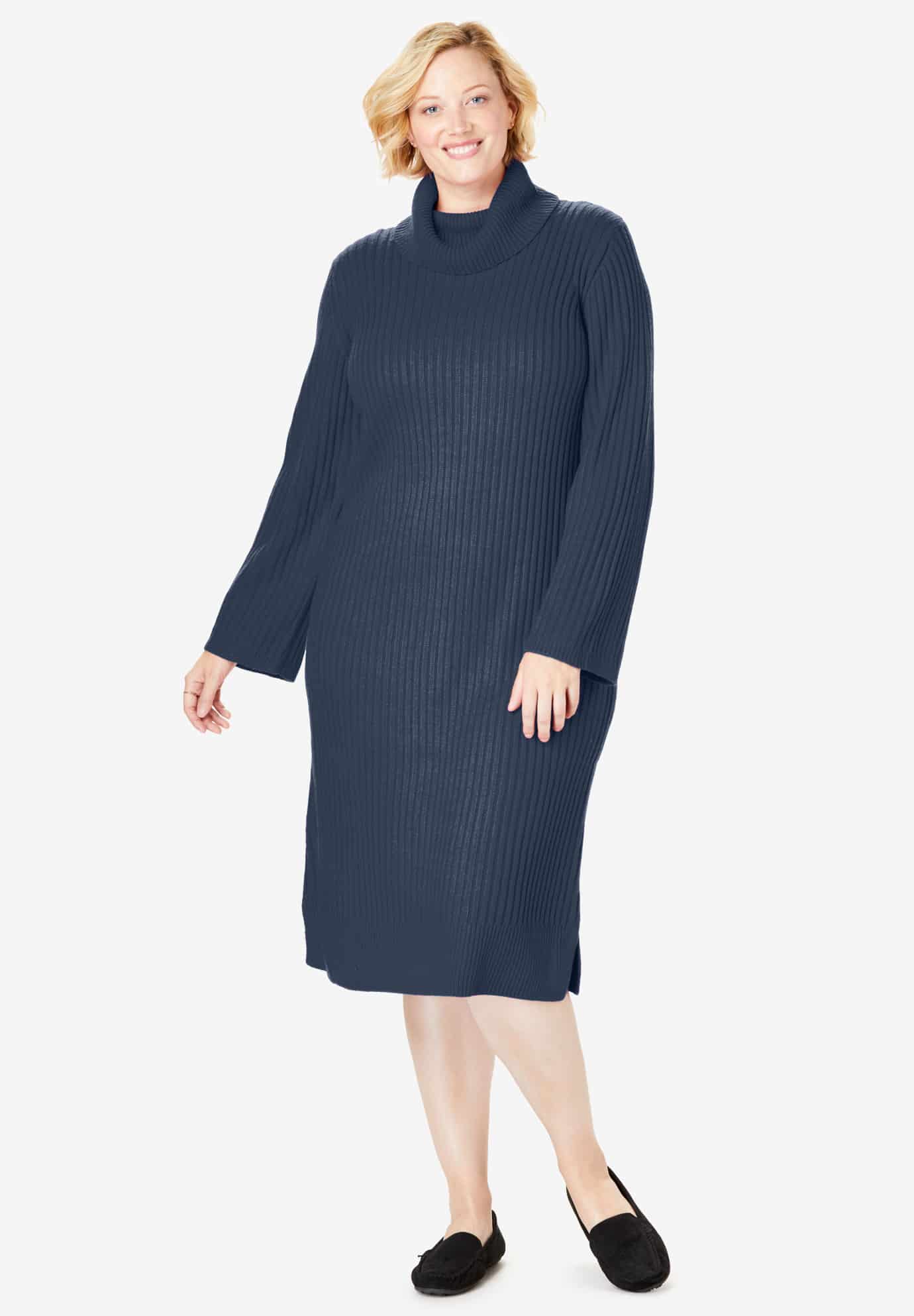 Plus Size Sweater Dress 11