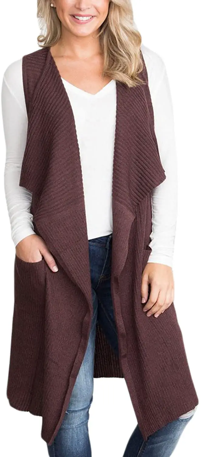 Plus Size Sweater Vest 04