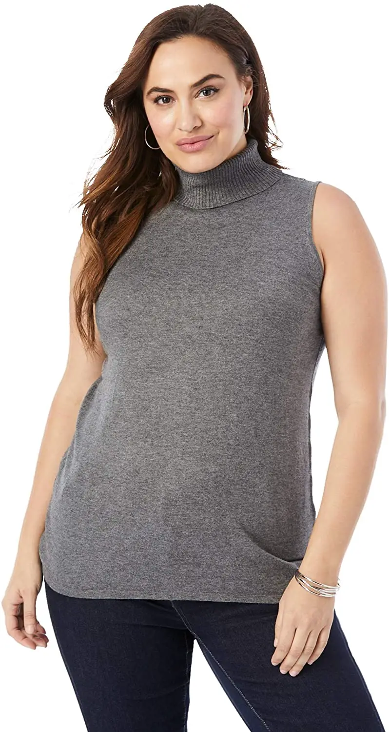 Plus Size Turtleneck Sweater 04