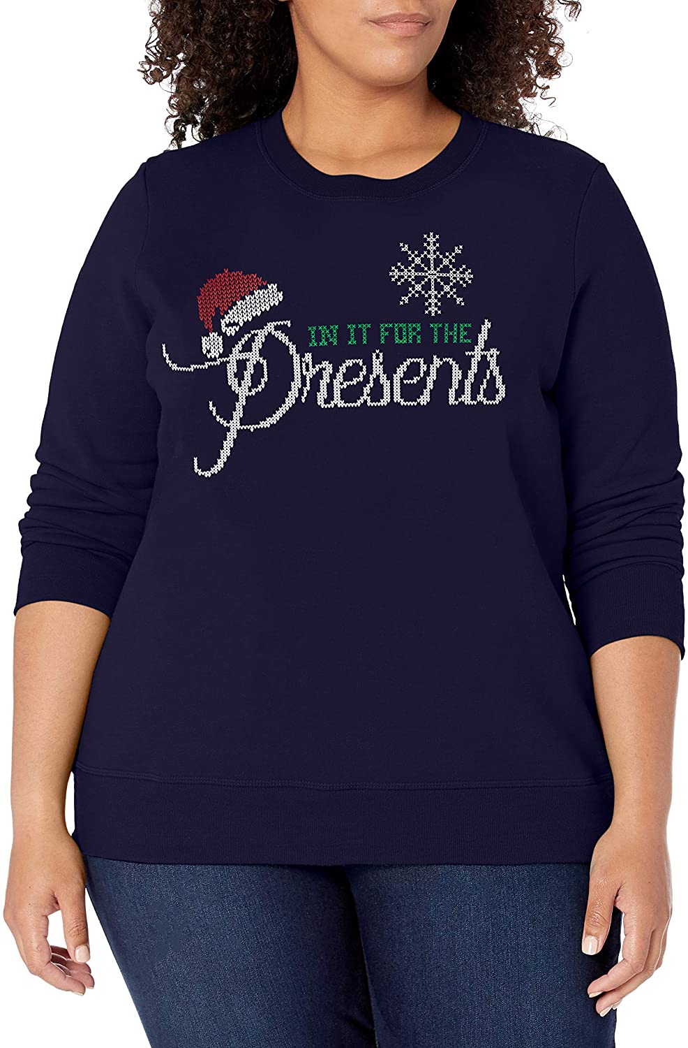 Plus size womens hot sale ugly christmas sweater