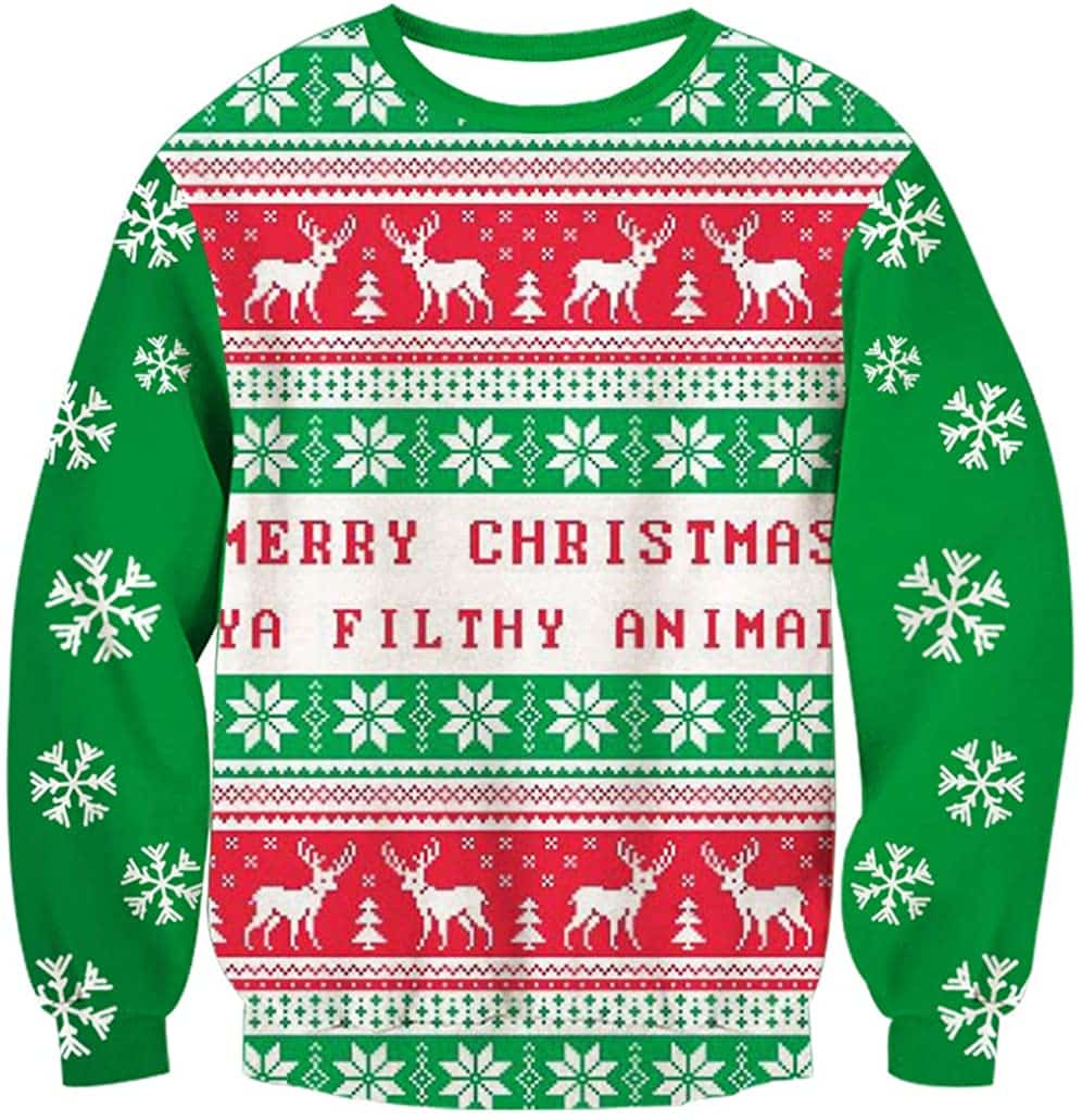 Funny Plus Size Christmas Sweaters 01