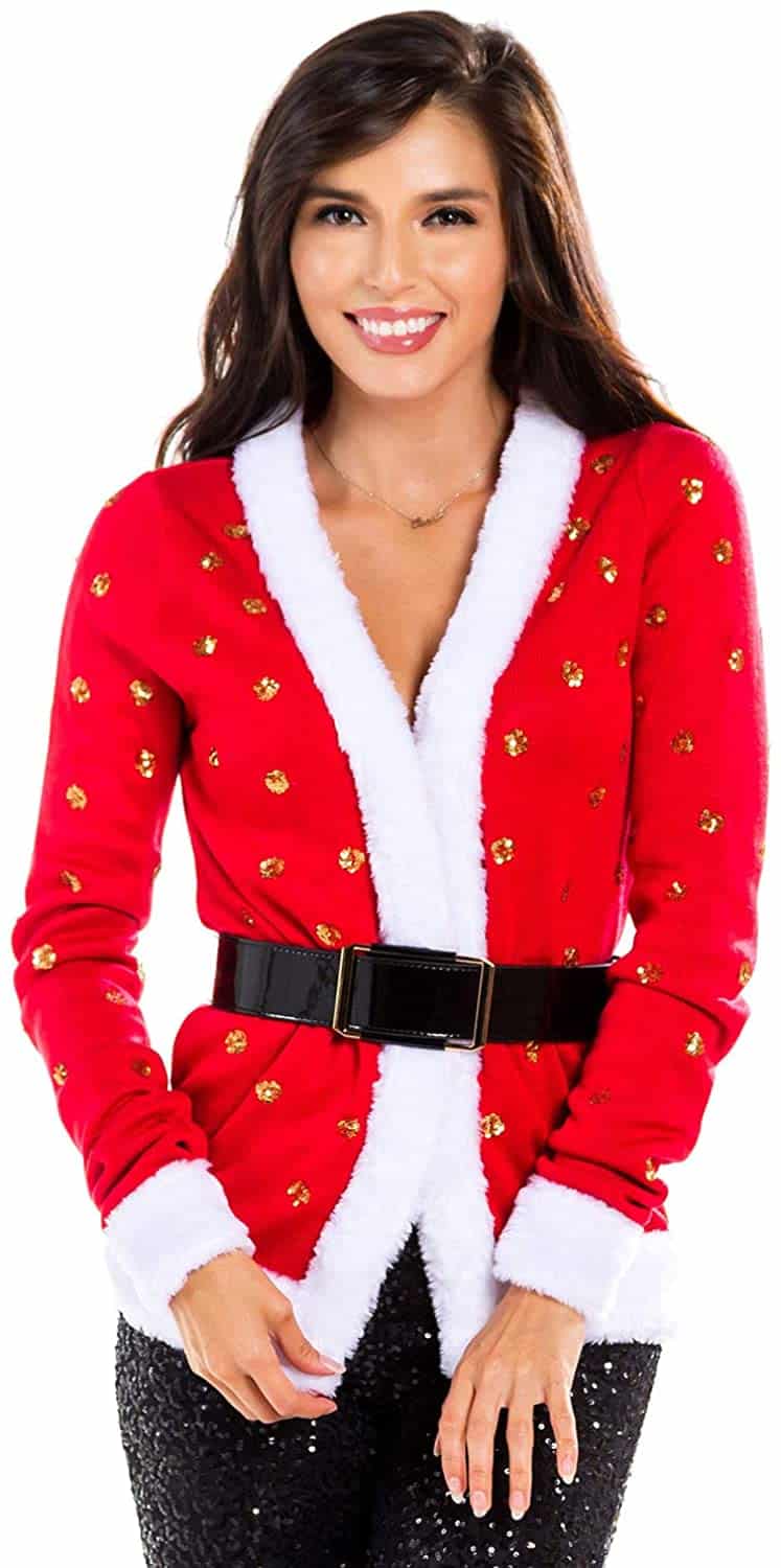 Plus Size Christmas Cardigan 13