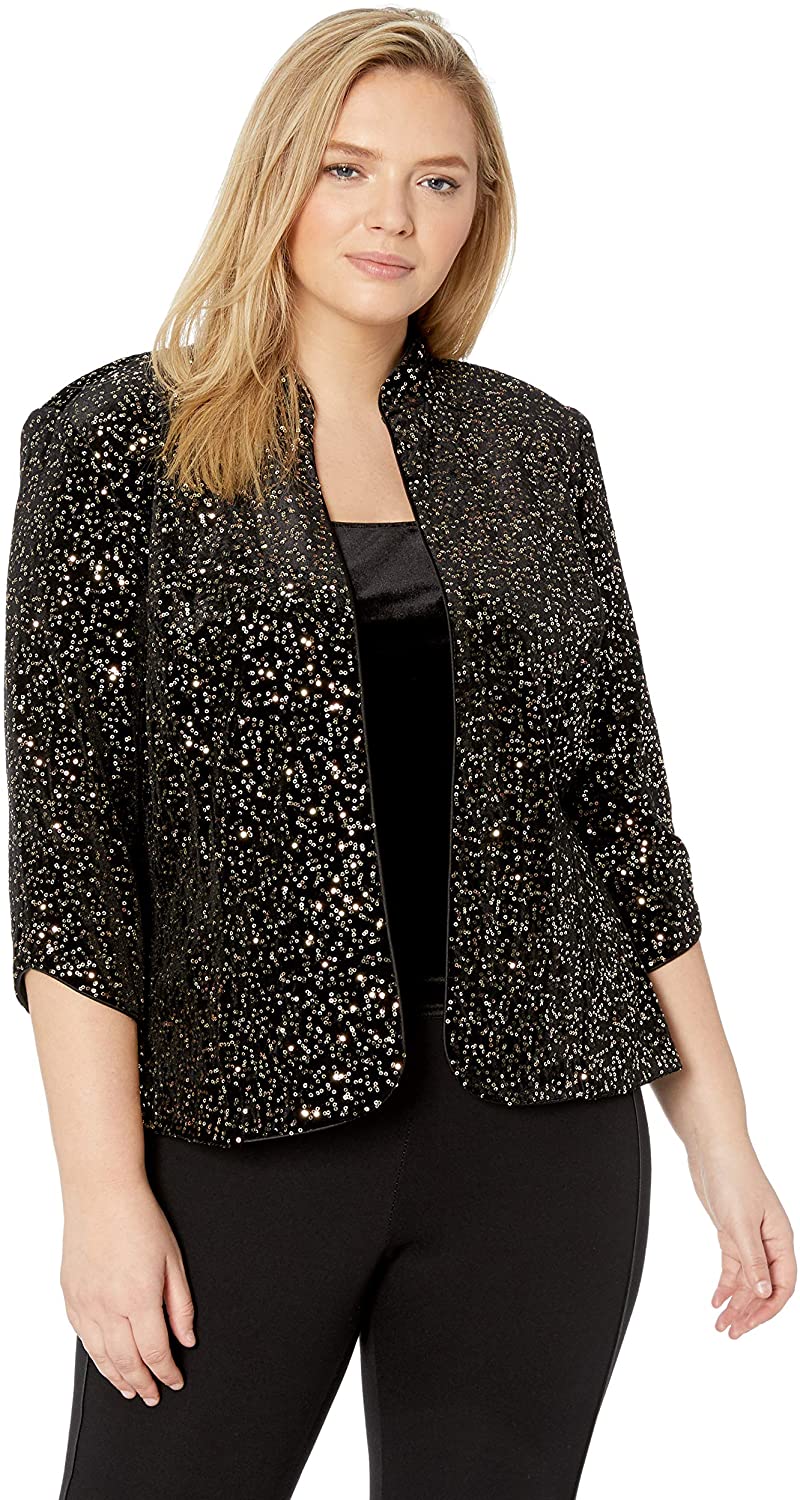 Plus Size Classic Blazer 01