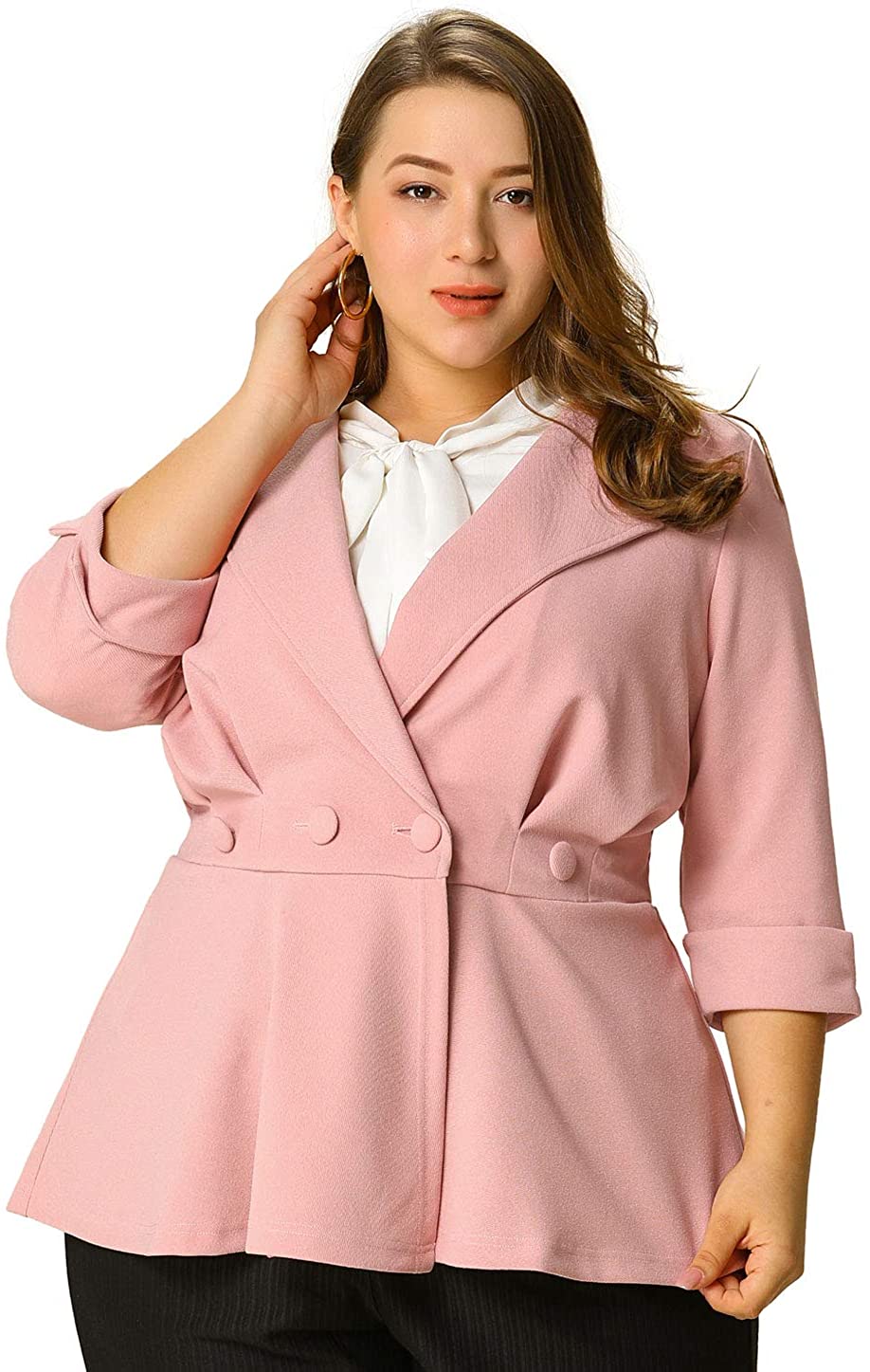 Plus Size Classic Blazer 07