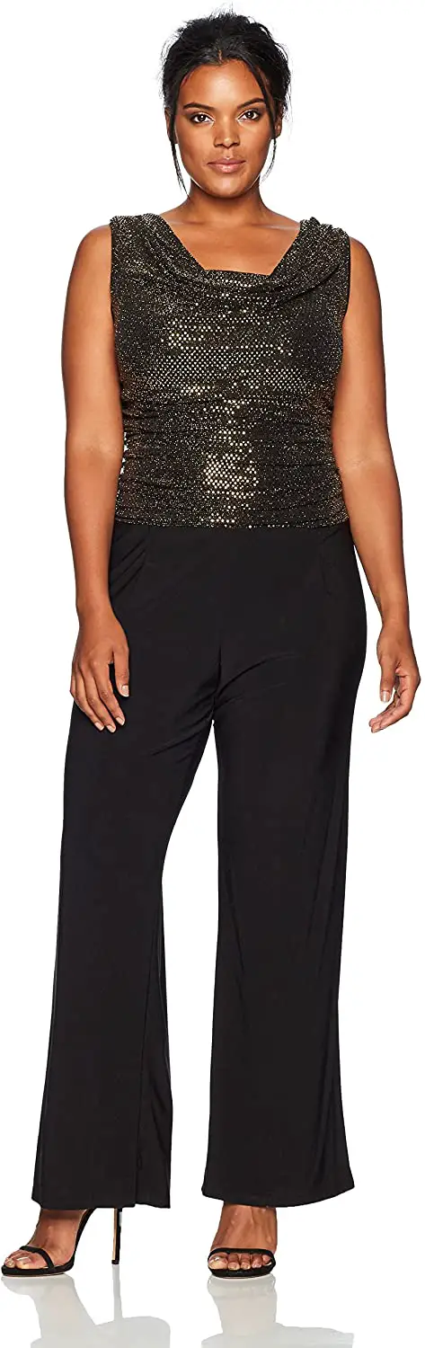 Plus Size Holiday Jumpsuit 01