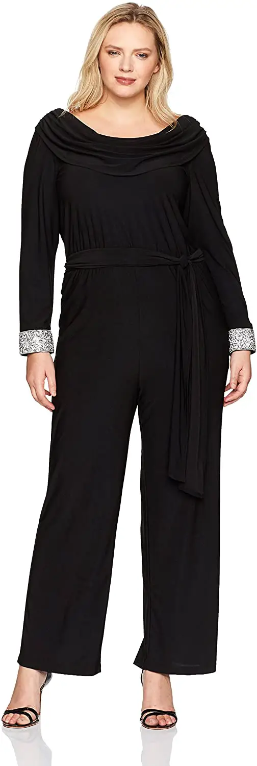 Plus Size Holiday Jumpsuit 08