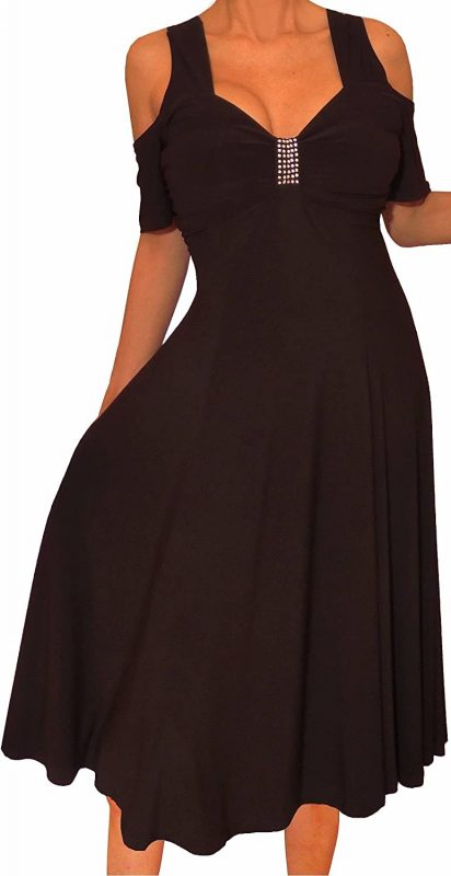 cocktail dresses for plus size apple shape