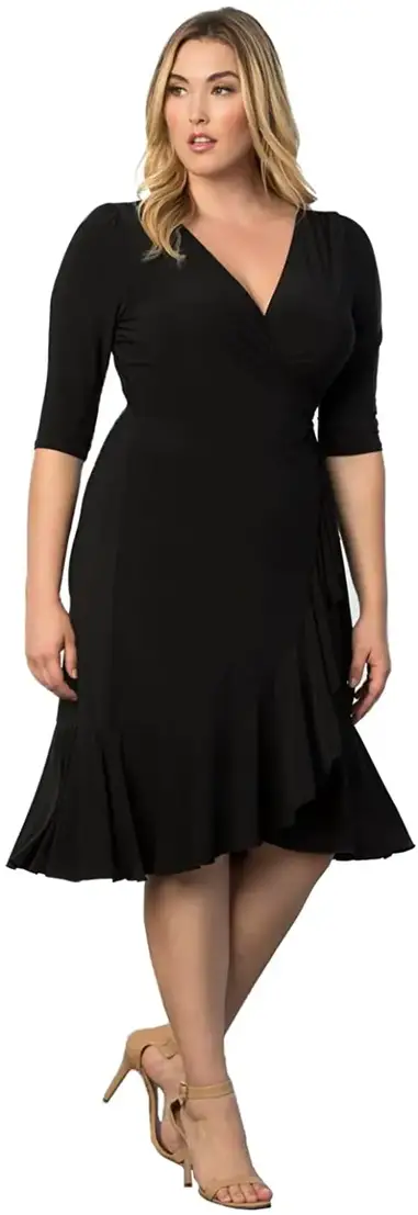 OOTD: Plus Size Midi Length Dress from Swak Designs