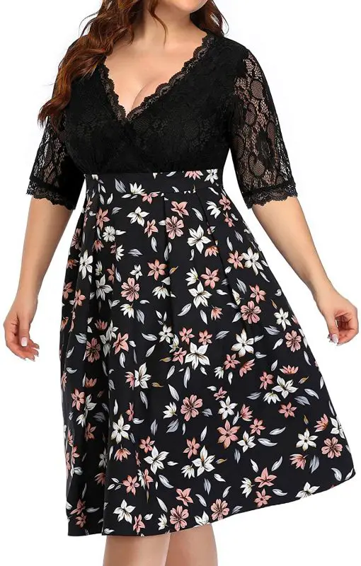 59 Of The Most Flattering Cocktail Dresses For Plus Size Women
