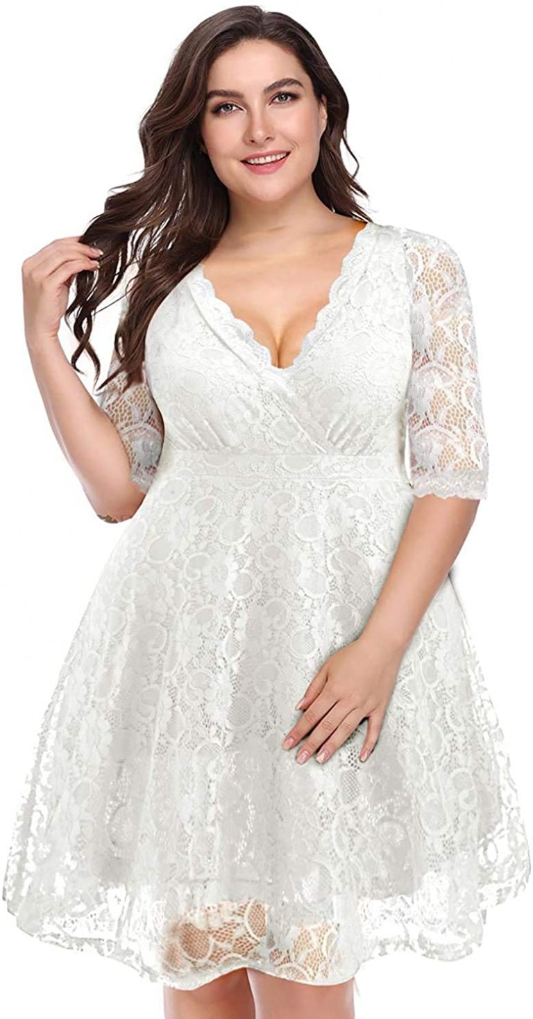 59 Of The Most Flattering Cocktail Dresses For Plus Size Women