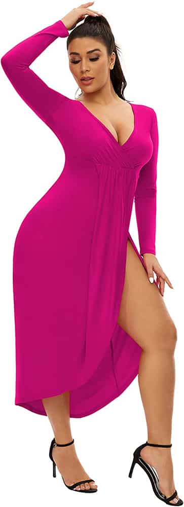 Dresses For Large Bottoms Asymmetric 08