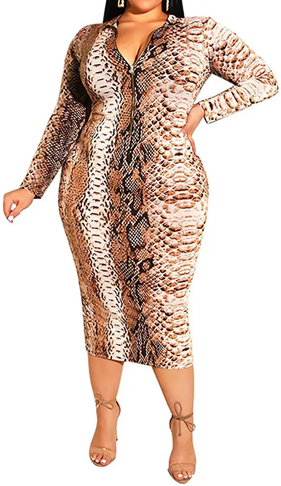 Dresses For Large Bottoms Printed and Textured 06