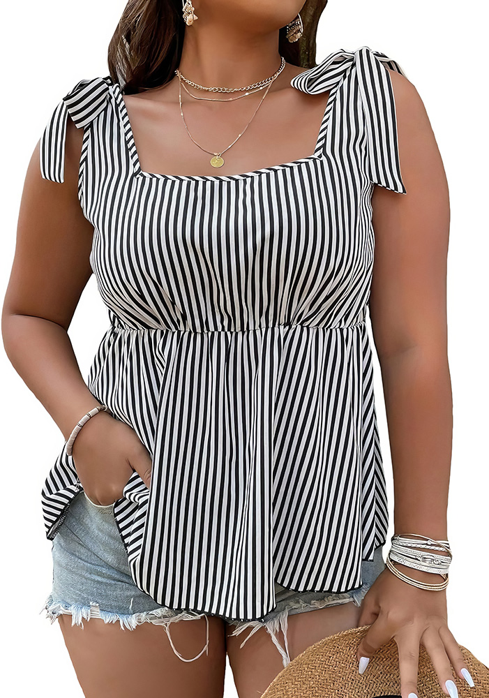 How Plus Size Can Wear-Stripes - Vertical - 08
