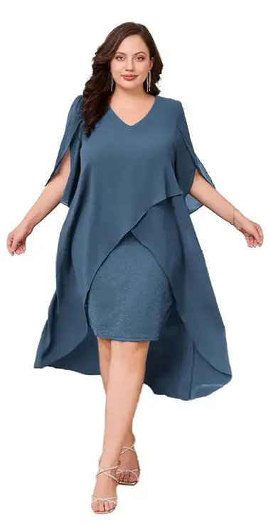 46 Plus sized dresses for big belly ideas