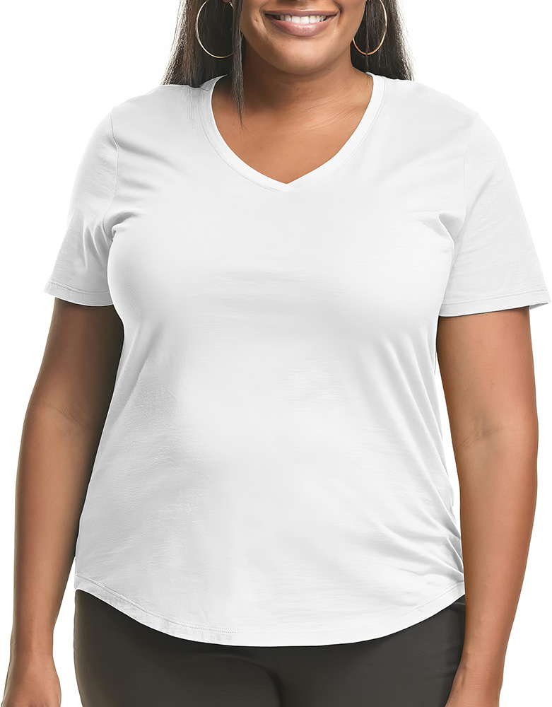 Plus Size Wardrobe Staples - T-Shirt - 07