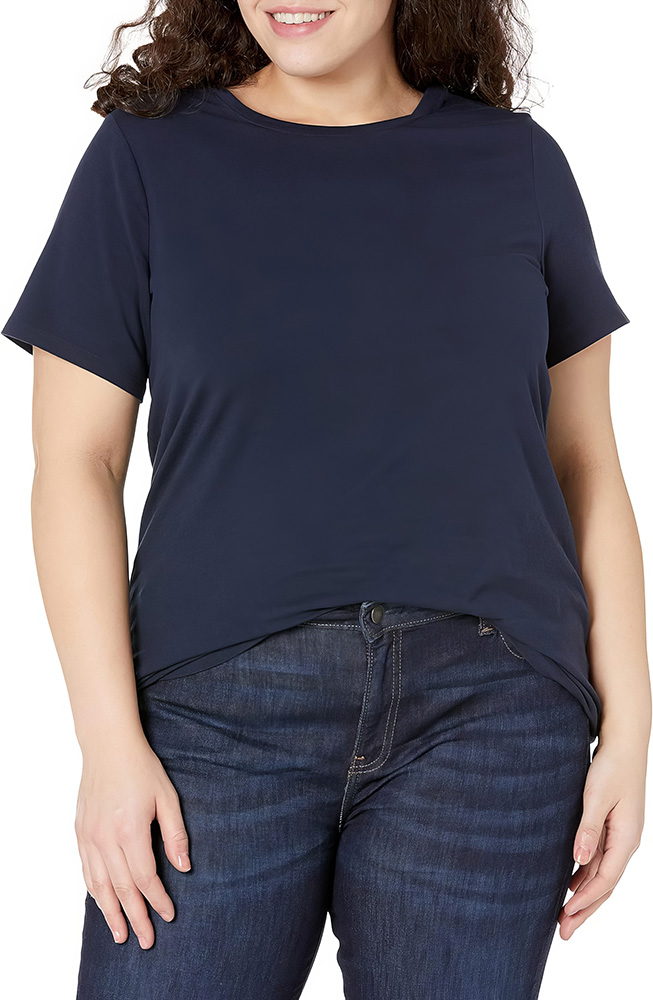 Plus Size Wardrobe Staples - T-Shirt - 09