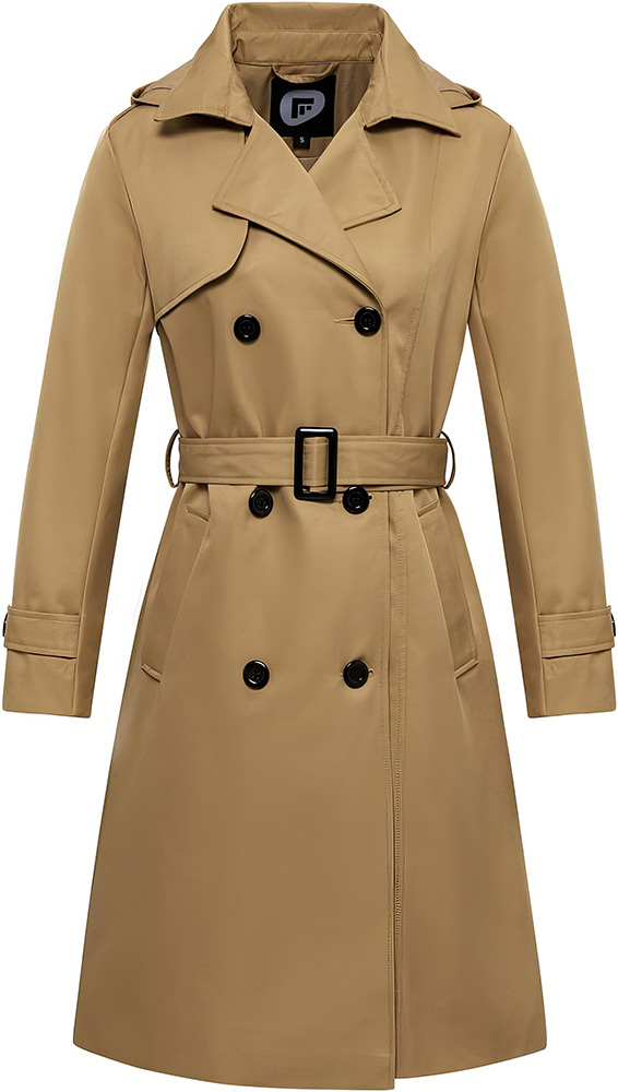 Plus Size Wardrobe Staples - Tailored Trench Coat - 02