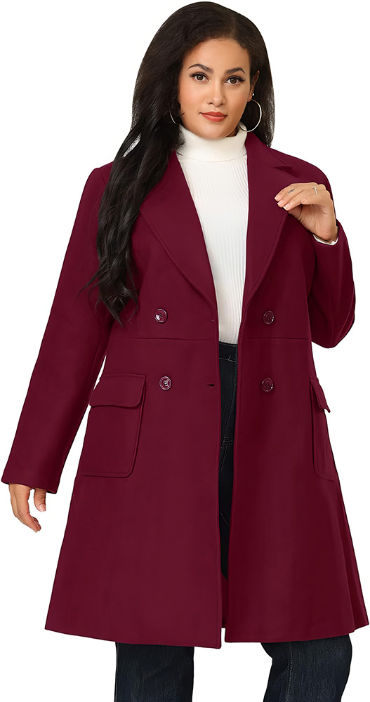 Plus Size Wardrobe Staples - Tailored Trench Coat - 03