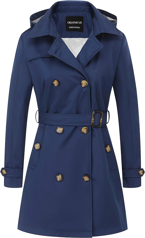 Plus Size Wardrobe Staples - Tailored Trench Coat - 05